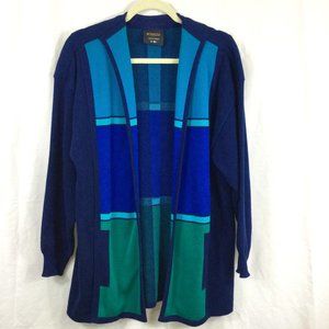 Kriss Sweden Open Front Cardigan Sweater Sz M